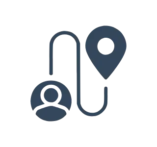Diagram showing permitted and prohibited location tracking windows under Ireland's 2026 Law Society guidance