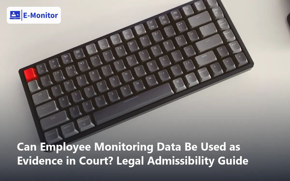 Can Employee Monitoring Data Be Used as Evidence in Court? Legal Admissibility Guide