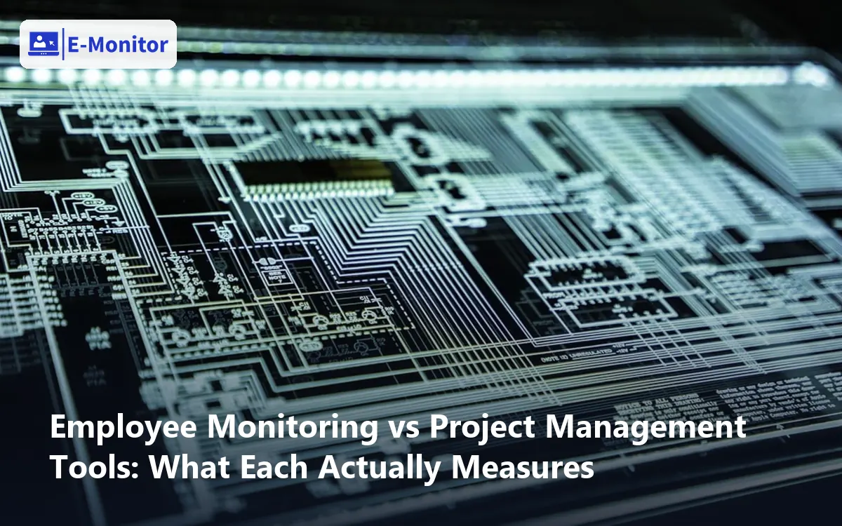Employee Monitoring vs Project Management Tools: What Each Actually Measures