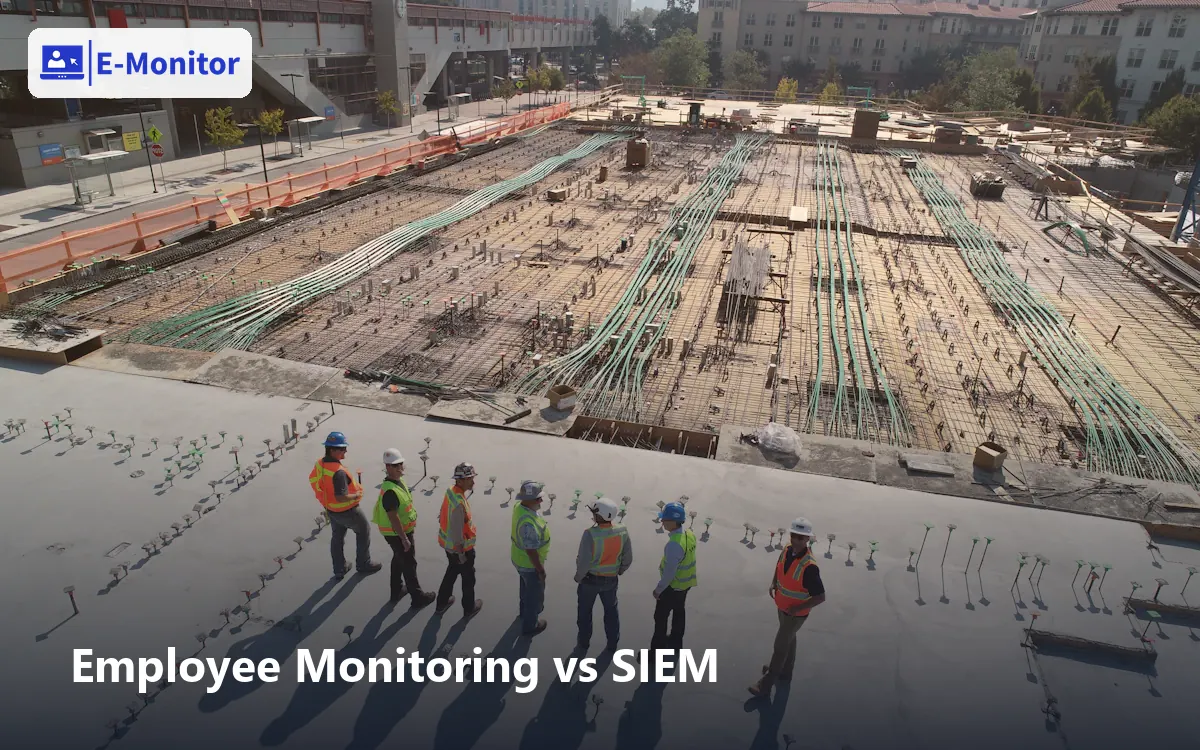 Employee Monitoring vs SIEM