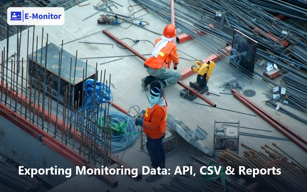 Exporting Monitoring Data: API, CSV & Reports