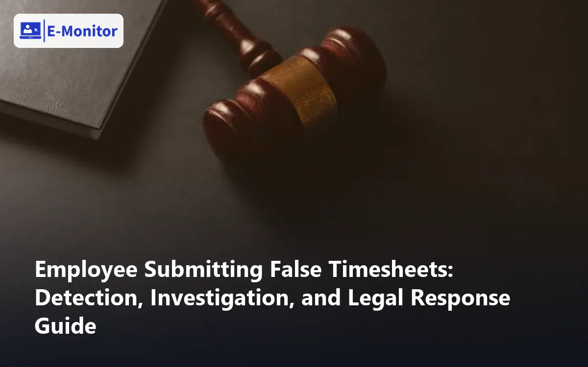 Employee Submitting False Timesheets: Detection, Investigation, and Legal Response Guide