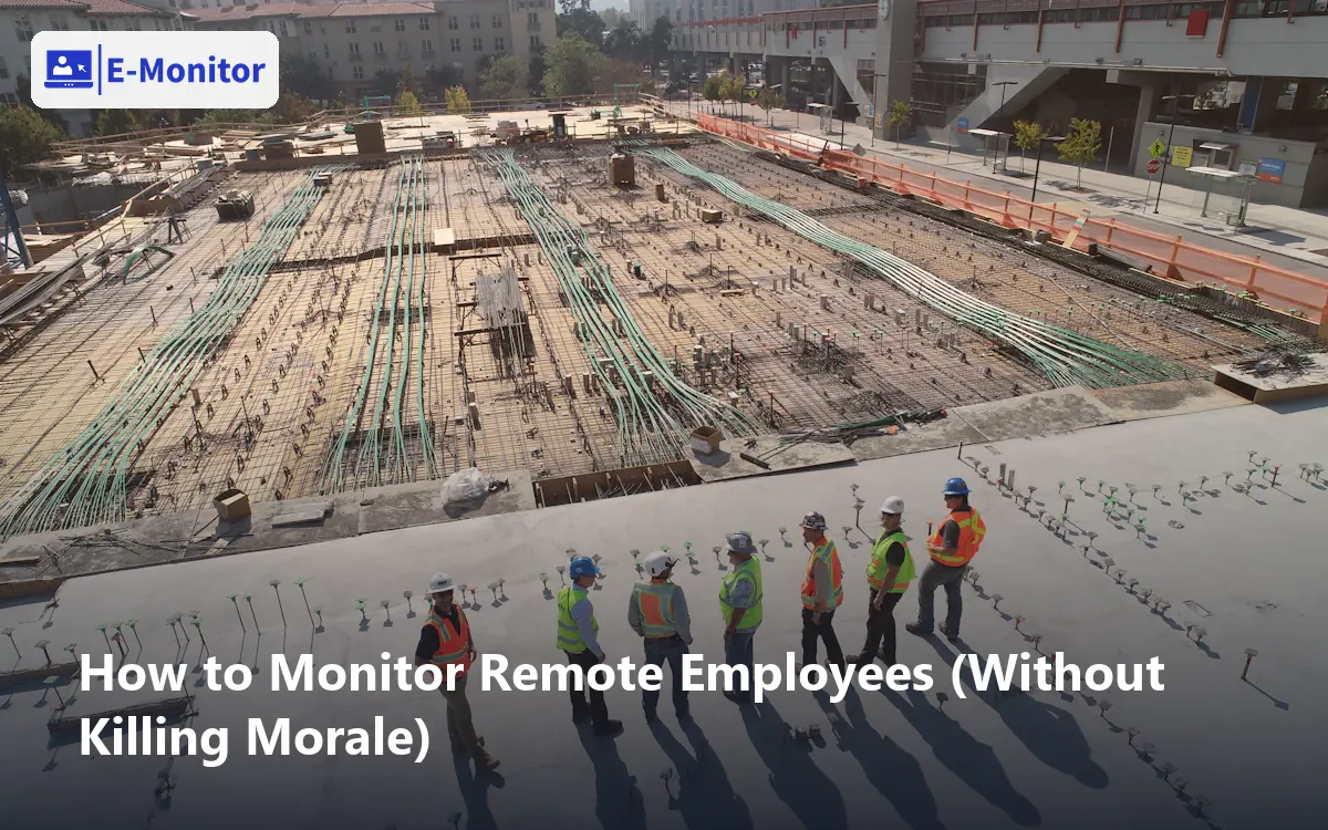 How to Monitor Remote Employees (Without Killing Morale)