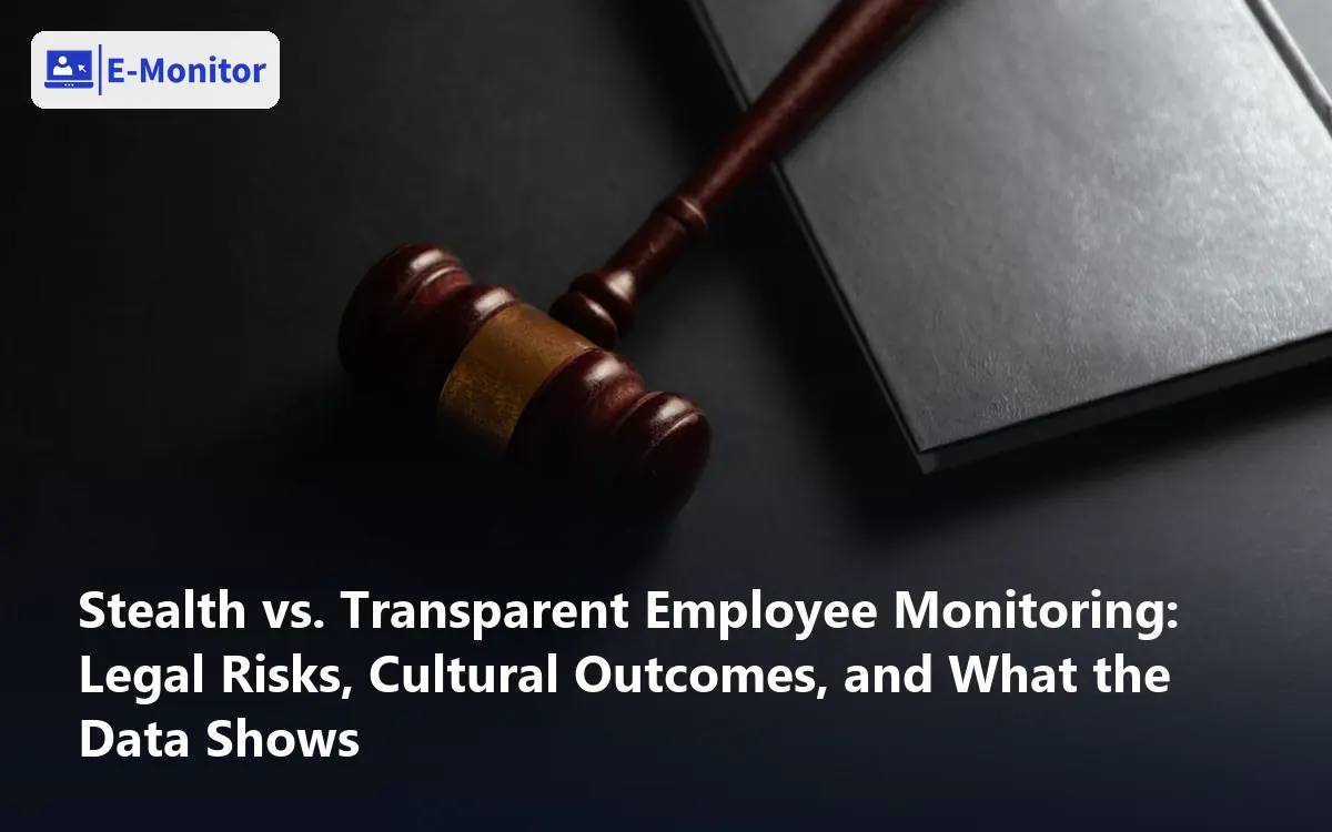 Stealth vs. Transparent Employee Monitoring: Legal Risks, Cultural Outcomes, and What the Data Shows