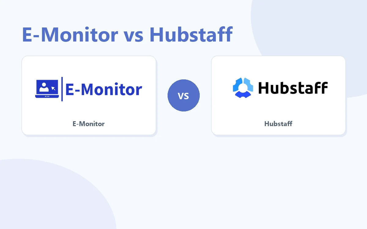 E-Monitor vs Hubstaff comparison