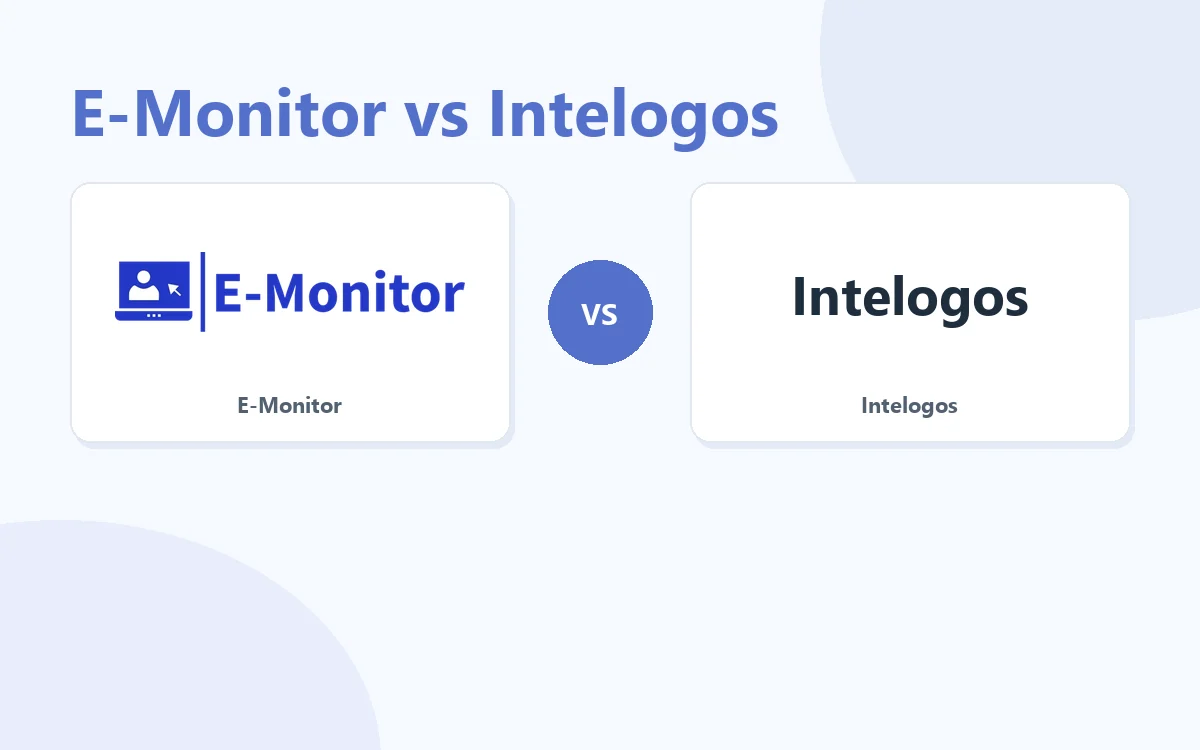 E-Monitor vs Intelogos comparison