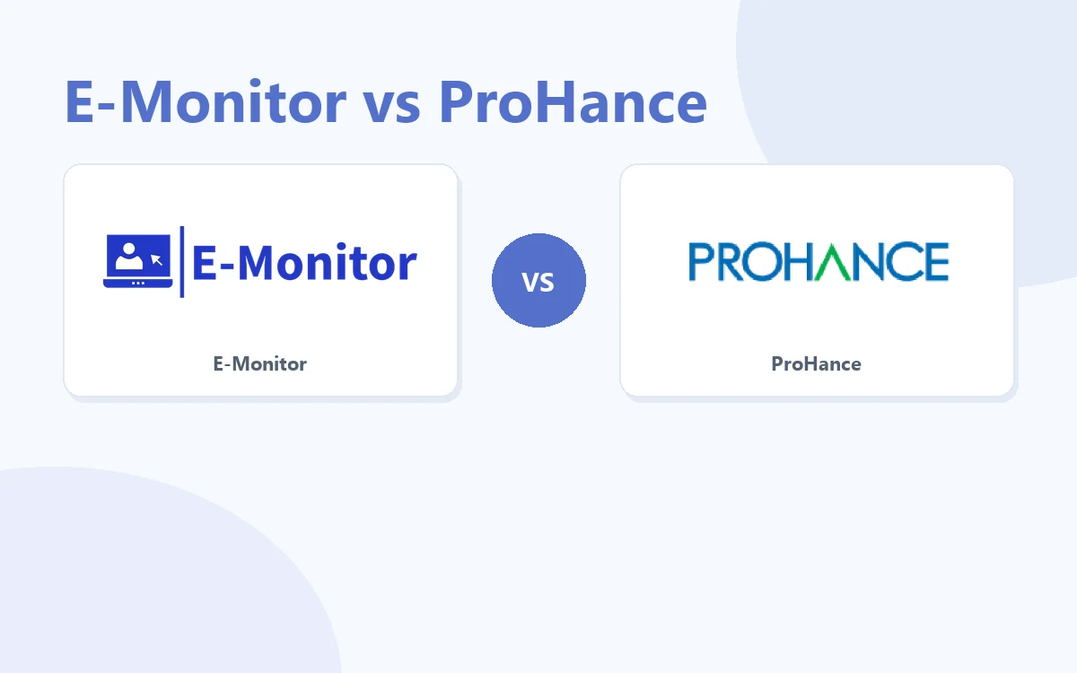 E-Monitor vs ProHance comparison