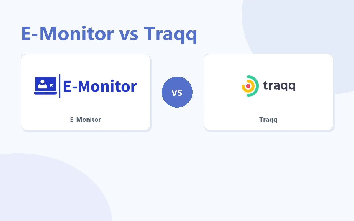 E-Monitor vs Traqq comparison