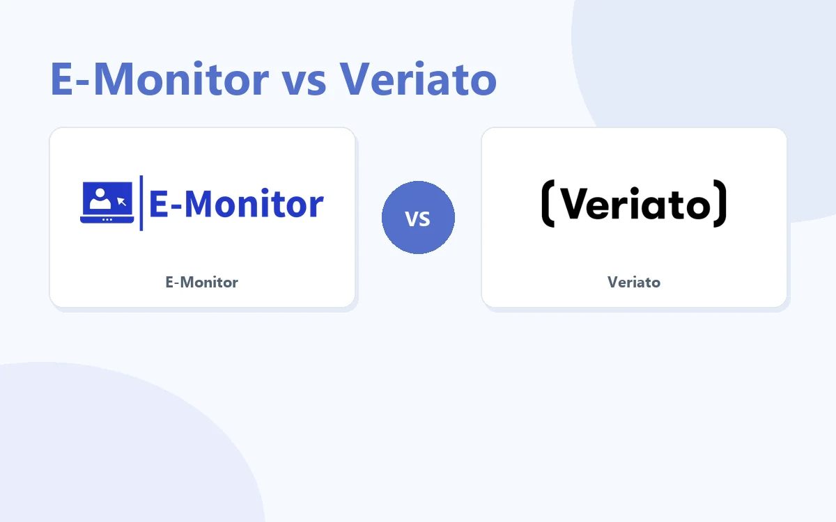 E-Monitor vs Veriato comparison