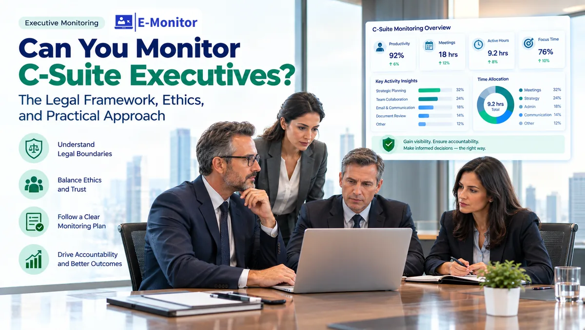 E-Monitor dashboard for Use Case Guide, Executive Monitoring