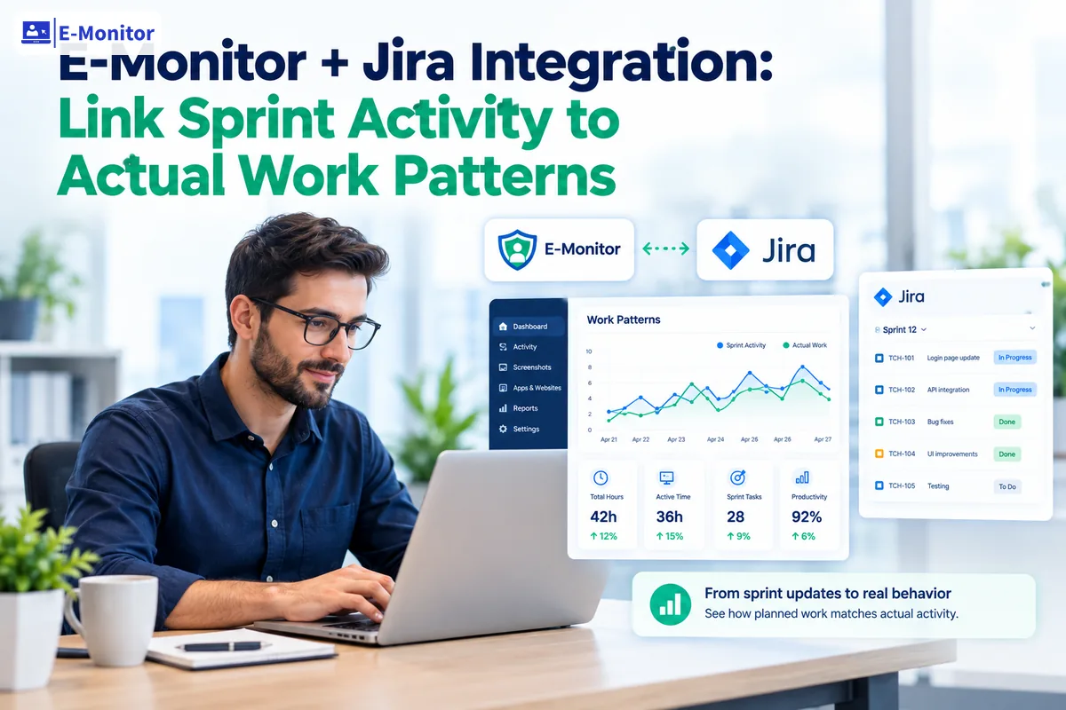 E-Monitor dashboard for Use Case: Engineering & Project Management
