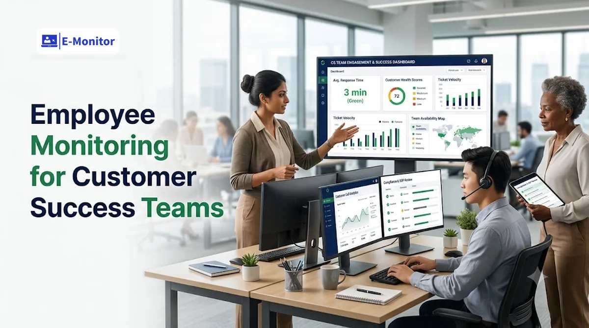 E-Monitor dashboard for Use Case, Customer Success